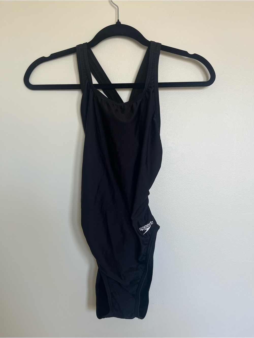 Speedo Black Racerback Training Swimsuit